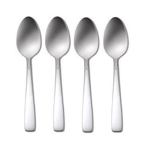 Oneida Accent Set of 4 Teaspoons 18/8 Stainless